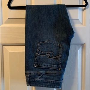 White House Black Market Cropped Jeans